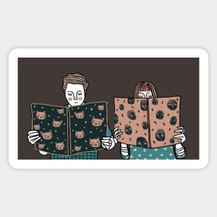 You and Me on a Lazy Sunday Morning Sticker